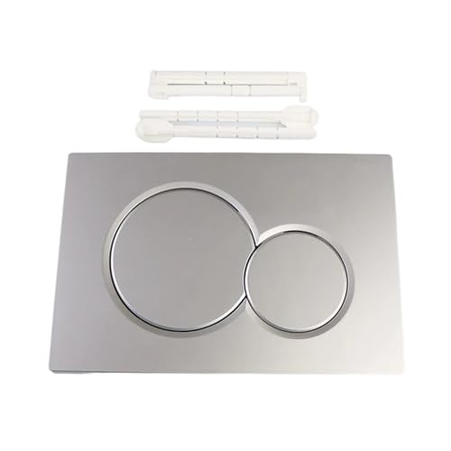 Zubehör, Kompatibel for GEBERIT, Verdeckte Wassertank Arbeitsplatte, 2. Generation Silber Panel, Versteckte Handbuch, Hotel von Generic