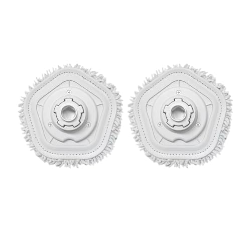 Zubehör Roboter-Staubsauger, Kompatibel mit Drea, W10 Pro Staubsauger, Selbstreinigend und Wischmopp-Tuch, Ersatzteile(2PCS) von Generic