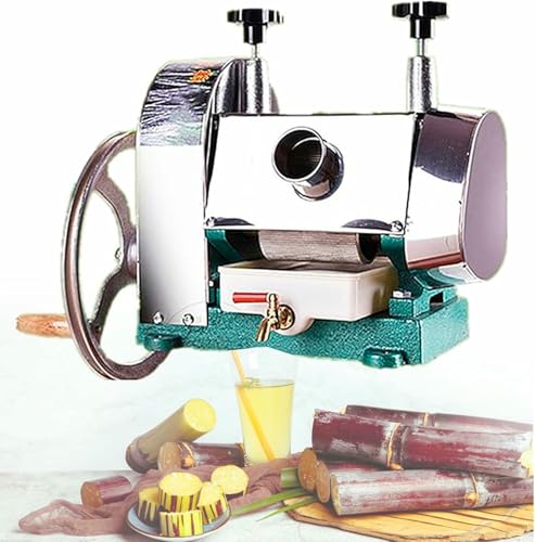 Zuckerrohr-Entsafter, kommerzieller Edelstahl, Maschine zum Pressen von Zucker- und Ingwerrohrsaft, manueller Extraktor, für den Einsatz im Restaurant oder zu Hause. Zuckerrohr-Entsafter, kommerzieller Edelstahl, Maschine zum Pressen von Zucker- und Ingwerrohrsaft, manueller Extraktor, für den Einsatz im Restaurant oder zu Hause. von Generic