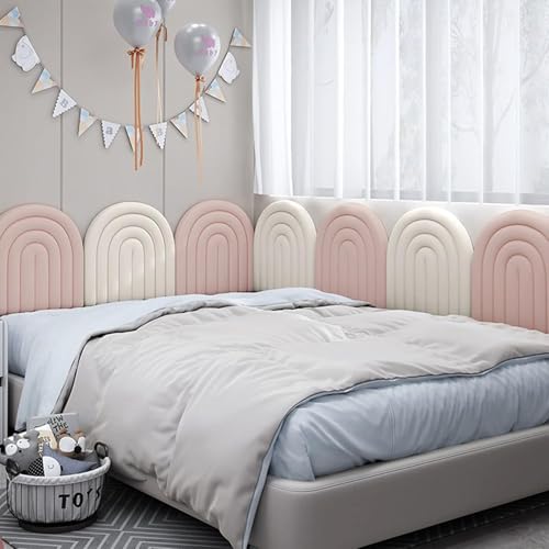 Zuhause Hintergrund Dekor Kissen, Wandmontierte Kopfteile Soft Bag, Nachttisch Schutzwandpad, Selbstklebend Für Zimmer Schlafzimmer Wand, Pink, 160x40cm Zuhause Hintergrund Dekor Kissen, Wandmontierte Kopfteile Soft Bag, Nachttisch Schutzwandpad, Selbstklebend Für Zimmer Schlafzimmer Wand, Pink, 160x40cm von Generic