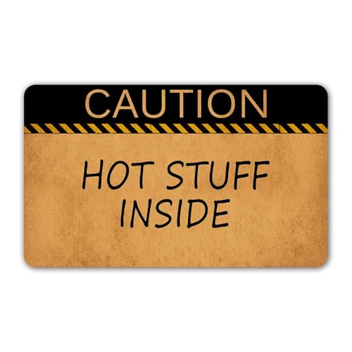 Zurück Vorsicht, Heißes Zeug Türmatte Überdachten Teppich Robust Läufer Flur Für Schlafzimmer Innen Garten 40 X 60Cm Zurück Vorsicht, Heißes Zeug Türmatte Überdachten Teppich Robust Läufer Flur Für Schlafzimmer Innen Garten 40 X 60Cm von Generic