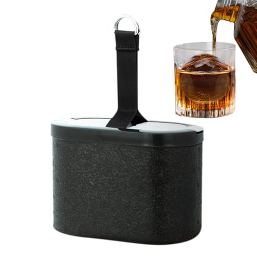 ball Form - Einfache Entnahme ball Maker Form | Langsam Schmelzender Block Form Getränke Zubehör für Liquor Bar Haus Cocktails Kühle Getränke,Für Home Bar Cocktails Bourbon ball Form - Einfache Entnahme ball Maker Form | Langsam Schmelzender Block Form Getränke Zubehör für Liquor Bar Haus Cocktails Kühle Getränke,Für Home Bar Cocktails Bourbon von Generic