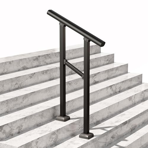 handlauf Edelstahl aussen Handläufe für Außentreppen Passend für 2 bis 3 Stufen Übergangshandläufe Rostfreier verschleißfester Treppenhandlauf aus Eisen Geeignet für Gartenhöfe2 Steps handlauf Edelstahl aussen Handläufe für Außentreppen Passend für 2 bis 3 Stufen Übergangshandläufe Rostfreier verschleißfester Treppenhandlauf aus Eisen Geeignet für Gartenhöfe2 Steps von Generic