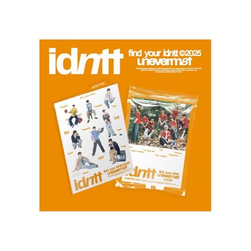 idntt - 1st Mini Album unevermet CD (2 Versions Set) von Generic