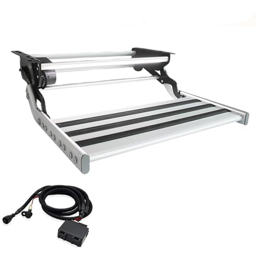 klappbare Wohnmobil Stufe Manuelle Wohnmobiltreppe, elektrische automatische Treppe für Wohnmobile, rutschfeste Stufen-LED-Leuchte, Reiseanhänger, 5. Räder, Wohnmobile klappbare Wohnmobil Stufe Manuelle Wohnmobiltreppe, elektrische automatische Treppe für Wohnmobile, rutschfeste Stufen-LED-Leuchte, Reiseanhänger, 5. Räder, Wohnmobile von Generic