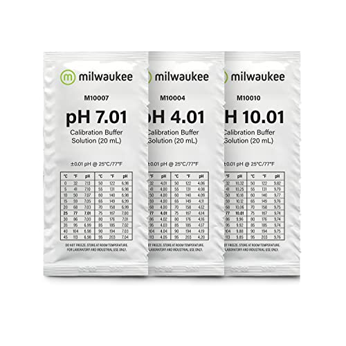 pH Kalibrierlösung 20ml pH4 / pH7 / pH10 Pufferlösung Eichlösung Buffer-Solution (pH 4+ 7 +10) von generic