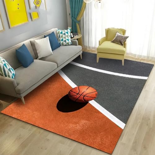rutschfeste Fußmatte Teppich Schlafzimmer 3D Basketball, Fußball, Tennis, Billard Rugs Kinder Wohnzimmer Spiel Krabbelmatte 140 X 200 cm - Weich , Schmutzabweisend - Leicht Zu -94361456784 rutschfeste Fußmatte Teppich Schlafzimmer 3D Basketball, Fußball, Tennis, Billard Rugs Kinder Wohnzimmer Spiel Krabbelmatte 140 X 200 cm - Weich , Schmutzabweisend - Leicht Zu -94361456784 von Generic