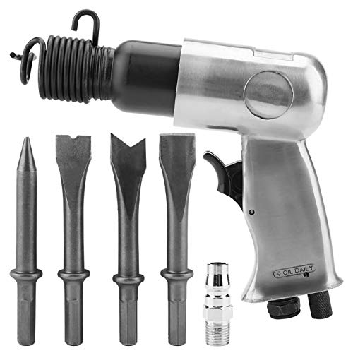 Genericer industrieller Drucklufthammer, 150 mm, 4500 U/min, langlebiges Aluminiumgehäuse, pneumatischer Hammer für Schabermesser von Genericer