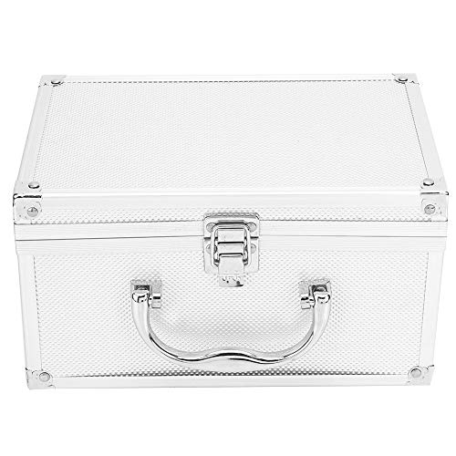 Genericer Tragbare Aluminiumlegierung Werkzeugkasten 230 x 150 x 125 mm, 5 kg, Wasserfest, Tragbare Tragebox, Abschließbar, Werkzeugschaum, Instrumentenbox, PORTABLE_TOOL_BOX von Genericer
