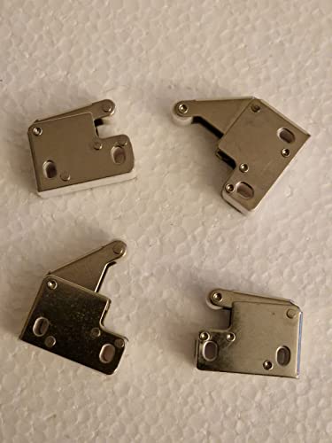 4 Stück, Push-Pull-Öffnungsmechanismus für Inspektionsluken - neues Modell Mini Latch L001C von Generico
