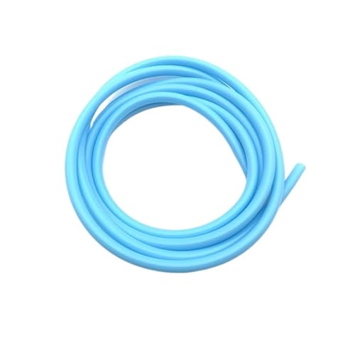 5 Meter Innendurchmesser 2 3 4 5 6 7 8 9 10 12 mm Flexibler Gummischlauch Trinkwasserleitung Wasseranschluss Schlauch (SKY BLUE,5 METER_OD 12 X ID 10MM) von Genérico