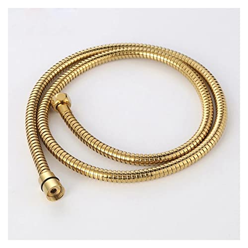 59quot; Duschschlauch aus Edelstahl, flexibler Ersatzschlauch für Handbrause und Bidet-Brausekopf, poliertes Gold 59quot; Duschschlauch aus Edelstahl, flexibler Ersatzschlauch für Handbrause und Bidet-Brausekopf, poliertes Gold von Genérico