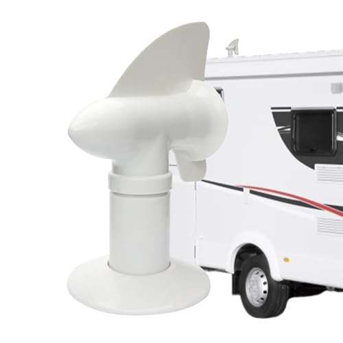 Abdeckung für Deckenlüftung, Ersatz für Siphon-Entlüftungsabdeckung, wasserdichter Auspuff-Ersatz mit 360°-Drehung für Temperaturkontrolle und Geruchsbekämpfung von Genérico