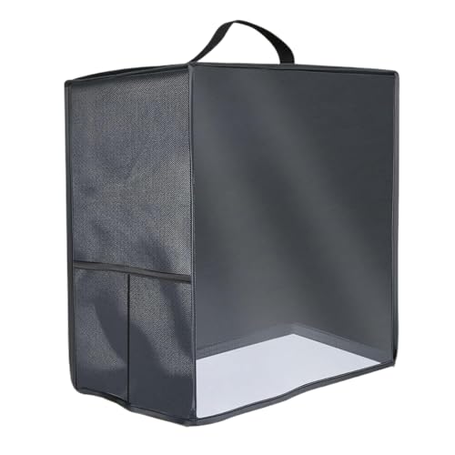 Abdeckung für Eiscreme, Staubabdeckung für Haushaltsgeräte, Abdeckung für Eiscreme, mit Griff, wasserdicht, mit Fenster und transparenter Tasche von Genérico