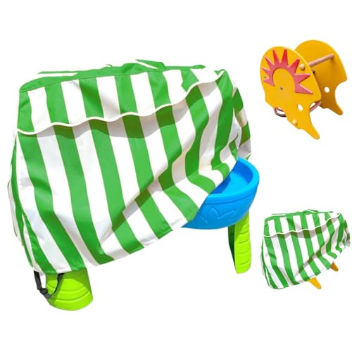 Abdeckung für Kinder – Wetterschutz für Spielzeug im Hinterhof | Tischschutz für Teiche, Spielschild, Wassertischabdeckung für Kinder, 2 Stück von Genérico