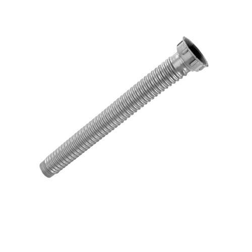 Abflussrohr für Küchenspüle, flexibles Teleskop-Ablaufrohr-Set, 45/55 mm, geeignet für Badezimmerzubehör (60 cm), 1 Stück von Genérico