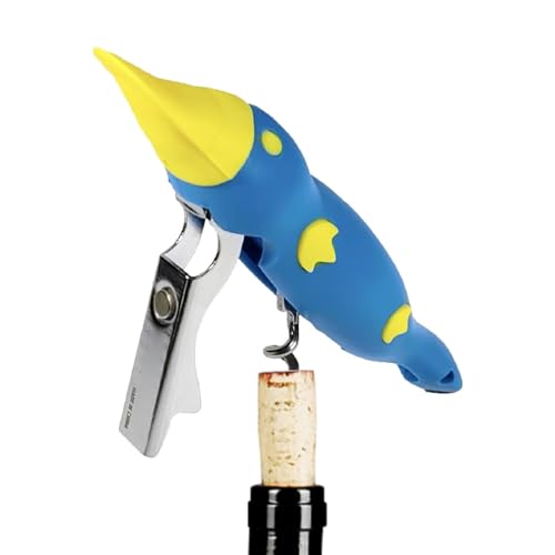 Abrener Magnet, Flaschenöffner für Kühlschrank, Flaschenöffner – Cer Beer Can Bottle Top Opener | Multifunktionales Enten-Küchenzubehör, Edelstahl-Kühlschrankmagnete von Genérico