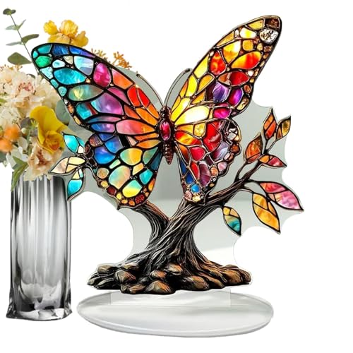 Acrylstatue für künstlerische Räume, flache Acryl-Statue, für die Dekoration des Zuhauses, mit Regalboden, Beschreibung des Wohnzimmers, Tischdecke, Fenster von Genérico