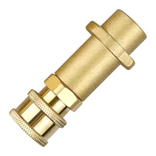 Adapter für Hochdruckreiniger, Adapter für Hochdruckreiniger, 1/4-Zoll-Schnellverbindungsdichtung, Anschlussdichtung, Umwandlungsdichtung für Schaumbehälter, Konversi-Anschluss von Genérico