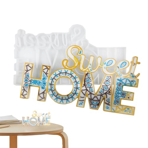 Alphabet-Epoxid-Formen - Alphabetformen groß | Form aus Kapitalharz, Epoxidharz, große Silikonform von Forming Dekoration Alphabet-Epoxid-Formen - Alphabetformen groß | Form aus Kapitalharz, Epoxidharz, große Silikonform von Forming Dekoration von Genérico