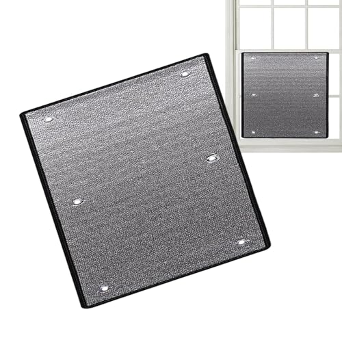 Aluminiumisolierung für Fenster, Wärmedämmung für Fenster, thermische Barriere mit Privatsphäreschutz, doppellagig, für Schlafzimmer, Badezimmer, Wohnzimmer von Genérico