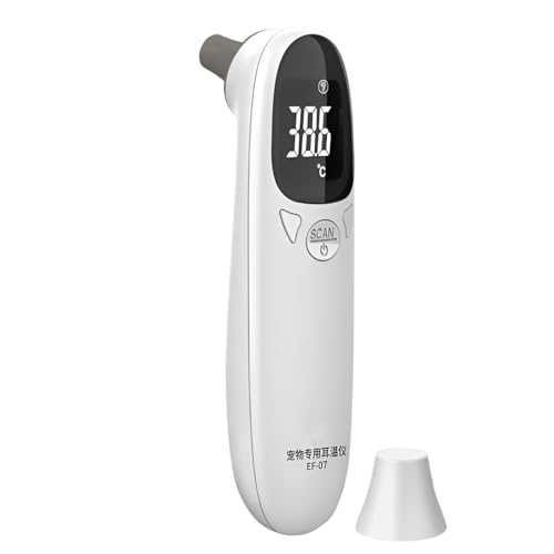 Animal Thermometers for Cats - Accurate Fever Detection Device | 5,04 x 1,54 Zoll | Measuring Range von 32 bis 42,9 Grad | Haustierbedarf, Veterinär-Thermometer, hohe Präzision, Doppelmodus-Design für von Genérico
