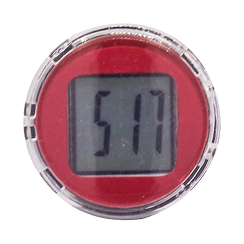 Armaturenbrett-Uhr für Autos, automatische Anzeige, Stoppuhr, digitale Belüftung, kompakt, Armaturenbrett-Uhr mit dem Auto, wasserdicht, selbstklebend, von Genérico