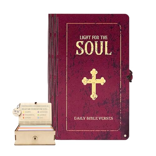 Aufbewahrungsbox für Karten mit biblischem | Inspirierende biblische | Tragbare tägliche Inspiration, Schreibgebetsorganisation für Ihn Aufbewahrungsbox für Karten mit biblischem | Inspirierende biblische | Tragbare tägliche Inspiration, Schreibgebetsorganisation für Ihn von Genérico