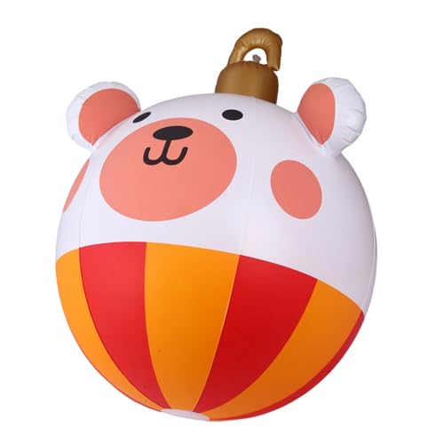 Aufblasbare Weihnachtsdekoration | 58 cm Weihnachtskugel für den Außenbereich | Dekoration für den Rasen | für Innenhof, Veranda, Garten, Hinterhof, Haustür Aufblasbare Weihnachtsdekoration | 58 cm Weihnachtskugel für den Außenbereich | Dekoration für den Rasen | für Innenhof, Veranda, Garten, Hinterhof, Haustür von Genérico