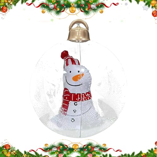 Aufblasbare Weihnachtskugel, aufblasbar, Weihnachtsdekoration, wasserdichte Dekoration für Garten, , Innen- und Außenbereich, Partys Aufblasbare Weihnachtskugel, aufblasbar, Weihnachtsdekoration, wasserdichte Dekoration für Garten, , Innen- und Außenbereich, Partys von Genérico
