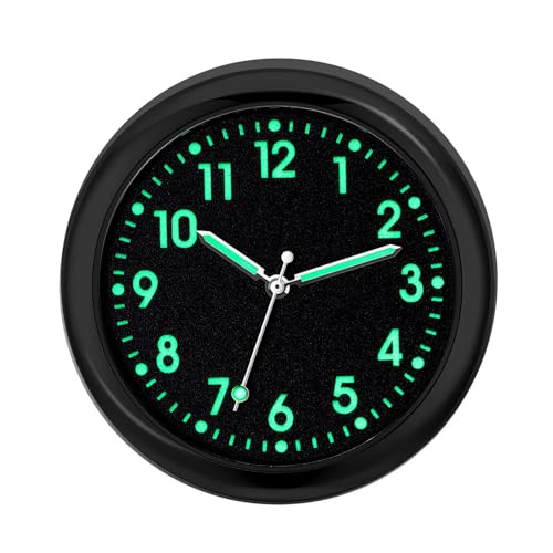 Auto-Uhren für Armaturenbrett, analoge Uhr für Armaturenbrett, kleine helle analoge Uhr, Ersatzuhren für Autos, Quarz-Uhren, Aufkleber für Armaturenbrett Auto-Uhren für Armaturenbrett, analoge Uhr für Armaturenbrett, kleine helle analoge Uhr, Ersatzuhren für Autos, Quarz-Uhren, Aufkleber für Armaturenbrett von Genérico