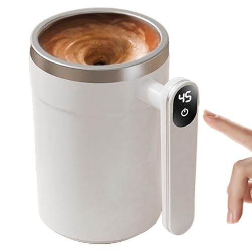 Automatische Rührbecher für elektrischen Spaß, selbstziehende Kaffeetasse, intelligente Mischung, tragbarer elektrischer Entsafter für Milchkaffee, Milch, Zubehör von Genérico