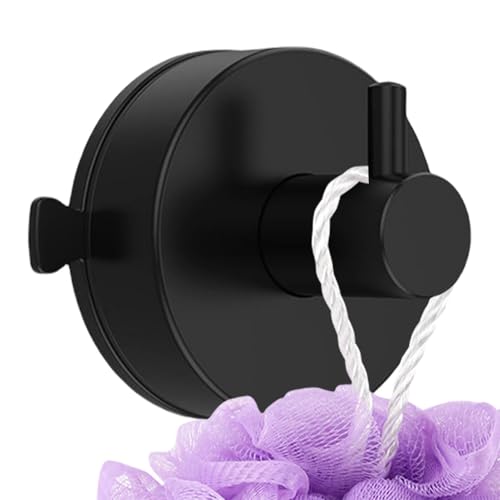 Bademantelhaken, Saugnapfhaken für die Dusche, Luffa-Haken aus Edelstahl, abnehmbarer Handtuchhalter, wiederverwendbar, für Luffa, Handtuch, Bademantelhaken, Saugnapfhaken für die Dusche, Luffa-Haken aus Edelstahl, abnehmbarer Handtuchhalter, wiederverwendbar, für Luffa, Handtuch, von Genérico