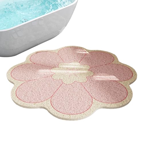 Badteppich, Badteppich, waschbar, schnell trocknend, Blumen-Badematte, schöne Badematten für Badezimmer, Badezimmer, Wohnzimmer von Genérico