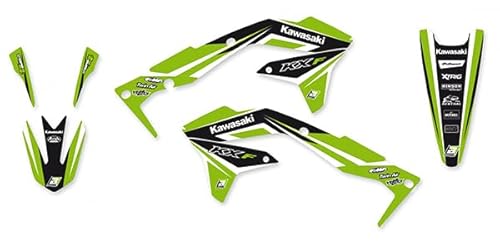 Blackbird Dream 4 Grafik-Aufkleber-Set, kompatibel mit Kawasaki KXF 450 2016 2017 2018 von Generico