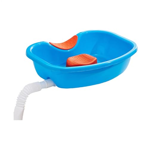 Bowl Shampoo - Haarwaschbecken | Haarwaschmittel für Behinderte | Waschbecken mit Nackenstütze | Wiederverwendbare Freundetablett mit Ablaufschlauch Bowl Shampoo - Haarwaschbecken | Haarwaschmittel für Behinderte | Waschbecken mit Nackenstütze | Wiederverwendbare Freundetablett mit Ablaufschlauch von Genérico