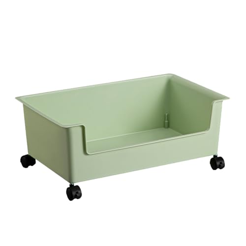 Bücherregal mit Rollen, Rollregal für Zimmer, verdickte Bücherwagen, mobiles Haushaltsregal mit Rädern für Spielzeug-Snacks, mit Trolley Bücherregal mit Rollen, Rollregal für Zimmer, verdickte Bücherwagen, mobiles Haushaltsregal mit Rädern für Spielzeug-Snacks, mit Trolley von Genérico