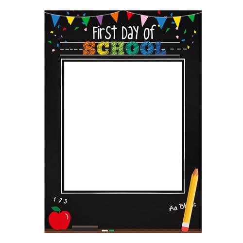 Buntes Cartoon-Muster, Bilderrahmen für die Schule, Party-Zubehör für den ersten Tag, dicker Karton, kreative Standdekoration mit spielerischem Design, Eve Buntes Cartoon-Muster, Bilderrahmen für die Schule, Party-Zubehör für den ersten Tag, dicker Karton, kreative Standdekoration mit spielerischem Design, Eve von Genérico
