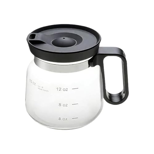 Coffee Server - Getränkedose mit Deckel | Tasse | Hitzebeständige Teetasse für zu Hause | tragbare Getränke aus klarem Glas für den Schreibtisch im Büro | Getränke Coffee Server - Getränkedose mit Deckel | Tasse | Hitzebeständige Teetasse für zu Hause | tragbare Getränke aus klarem Glas für den Schreibtisch im Büro | Getränke von Genérico