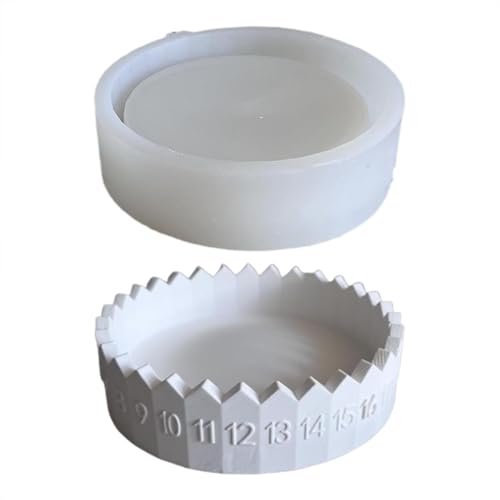 Countdown-Kalenderform – Silikonform für Adventskalender | Form für Bastelarbeiten zur Dekoration des Hauses im Urlaub | Formen für Schreibtischkalender, Herramie von Genérico