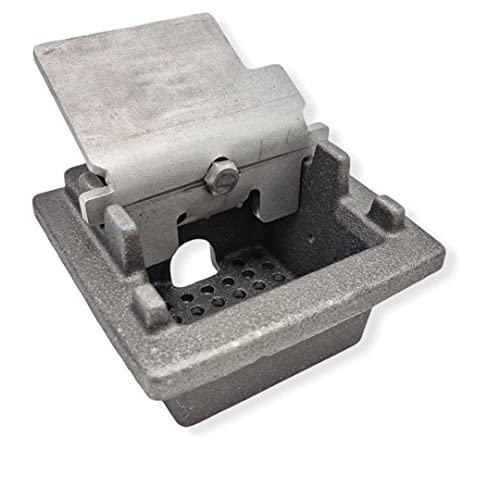 Nordica Extraflame 003278231 Schmelztiegel für Pelletkamin, rund, legierter Stahl, für Pellets geeignet von Generico