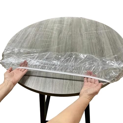 Cubie Transparente Tischabdeckung aus PVC | Schreibtischunterlage | Auslaufsicherer und kratzfester Schreibtischschutz von Genérico