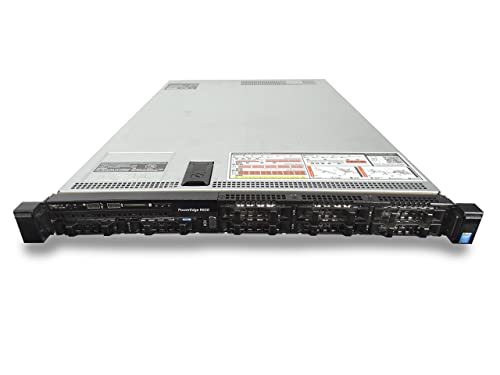 Dell R630 Server Rack | 8x SFF | 2x Xeon 12-Core E5-2678 V3 | 128GB DDR4 RAM | 2x 900GB SAS | H730 Ctrl | 4x LAN 1000 | 2xPSU (zertifizierte Generalüberholt) von Generico