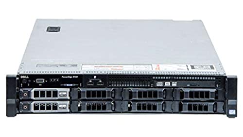 Dell R720 Server Rack | 8x SFF | 2x Xeon 10-Core E5-2660 V2 | 32GB RAM DDR3 | 2x 3TB SAS | H710 Ctrl | 2xPSU (Generalüberholt) von Generico