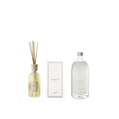 Diffusor Culti Milano Style 500 ml mit Nachfüllung für 1000 ml Diffusor, Raumduft Aramara | CULTI MILANO | Haltbarkeit 6 Monate | Meterware 30 qm Diffusor Culti Milano Style 500 ml mit Nachfüllung für 1000 ml Diffusor, Raumduft Aramara | CULTI MILANO | Haltbarkeit 6 Monate | Meterware 30 qm von Generico