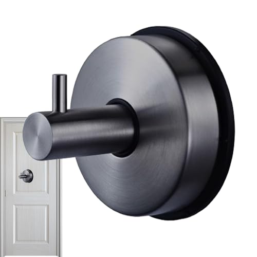 Duschhaken aus Edelstahl, Duschhalterung mit Saugnapf | Handtuchhalter aus Edelstahl | Abnehmbare Badezimmer-Duschhaken, Glas-Saugnapf, ohne Bohren, resis von Genérico