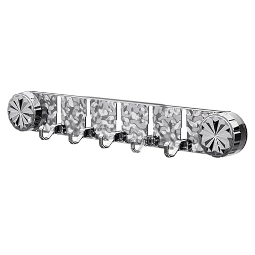 Duschhaken mit 5 Haken – Schlafzimmer-Kleiderbügel – rutschfeste Handtuchaufhänger für Schrank, Badezimmer, Waschküche, Zimmer, Wand von Genérico