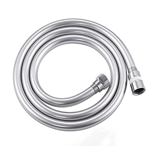 Duschkopfschlauch mit Verlängerungsrohr für Badezimmer, flexibel, PVC, Wasserrohr, Silber, 3 m Duschkopfschlauch mit Verlängerungsrohr für Badezimmer, flexibel, PVC, Wasserrohr, Silber, 3 m von Genérico