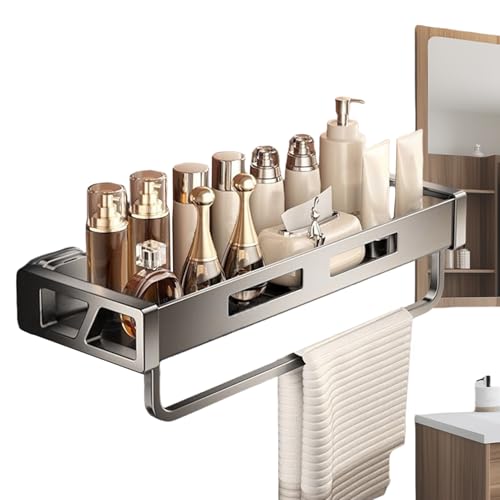 Duschregal – Duschregal für die Wand | Saugbecher zur Aufbewahrung von Badezusätzen, Wandmontage, für Shampoo, Duschgel Duschregal – Duschregal für die Wand | Saugbecher zur Aufbewahrung von Badezusätzen, Wandmontage, für Shampoo, Duschgel von Genérico