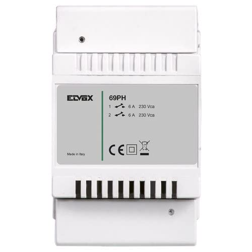 ECI ELEKTROFORNITURE ELVOX VIMAR Programmierbares Gerät mit 2 Relais - 69PH von Generico